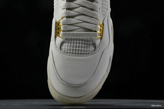 Rep TBkick AQ9129-170 Jordan Gold 4 Metallic Retro 0801